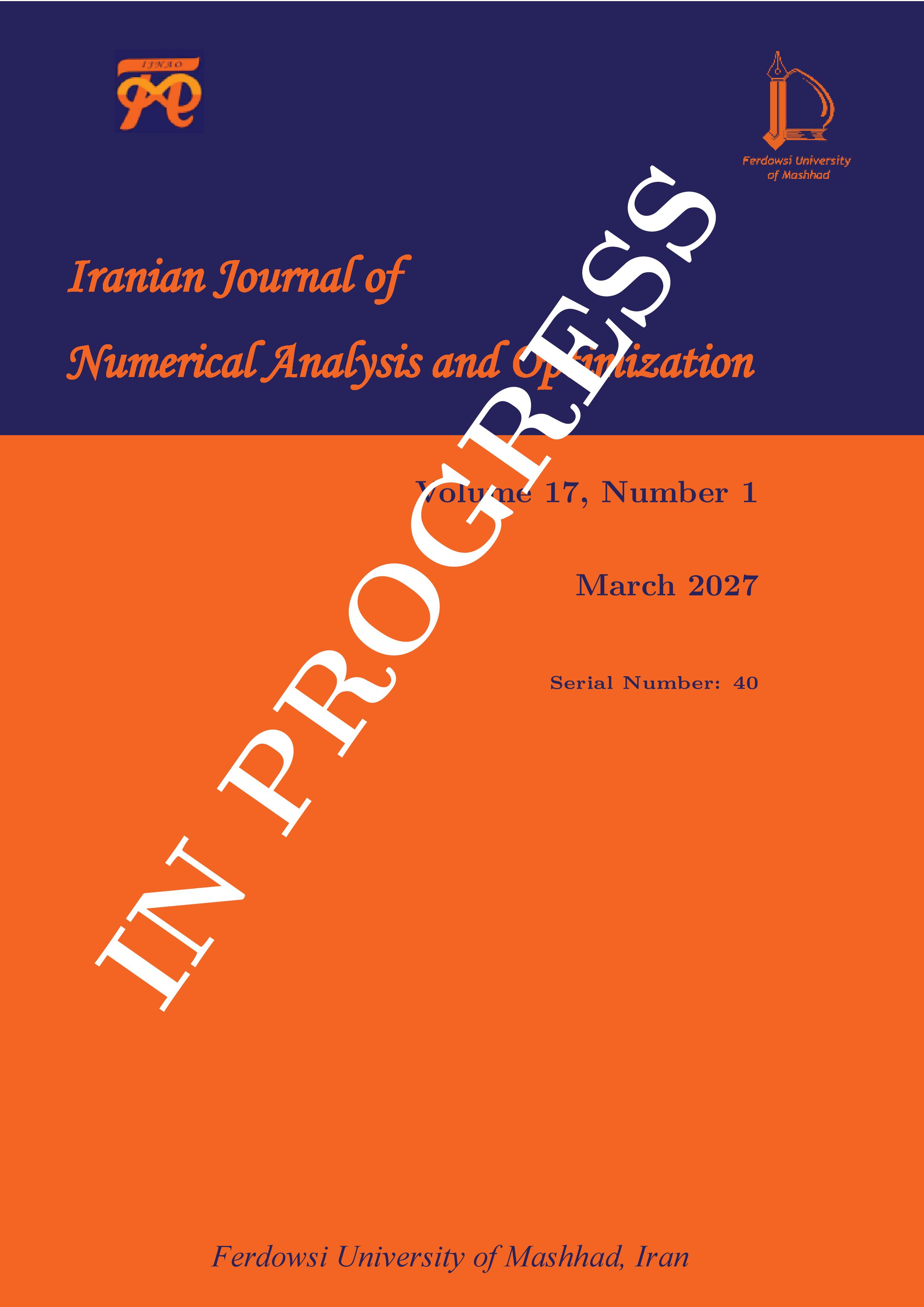 Iranian Journal of Numerical Analysis and Optimization